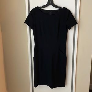 Theory black dress sz 8